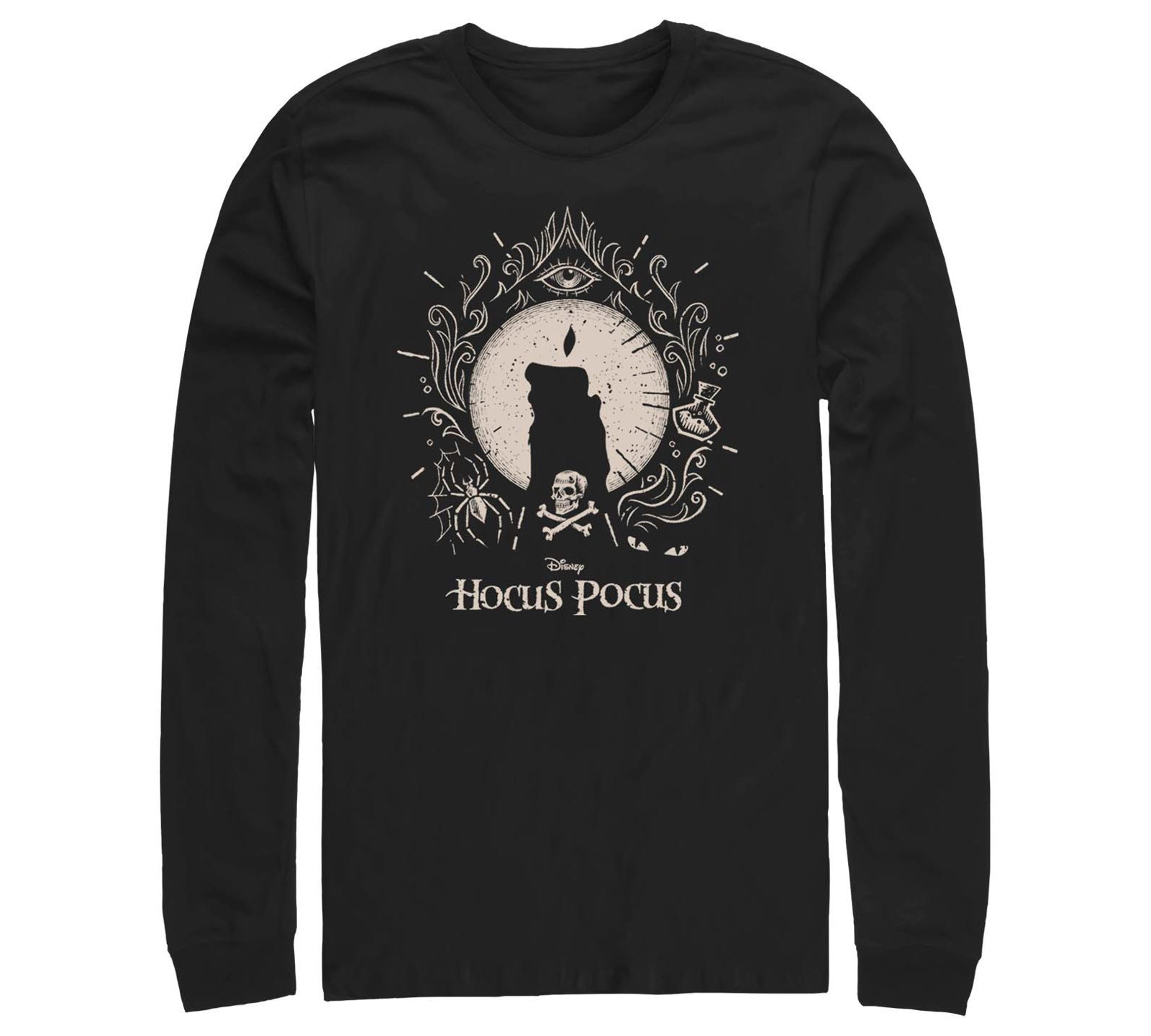 Мужская футболка Fifth Sun Hocus Pocus с длинным рукавом и принтом пламени