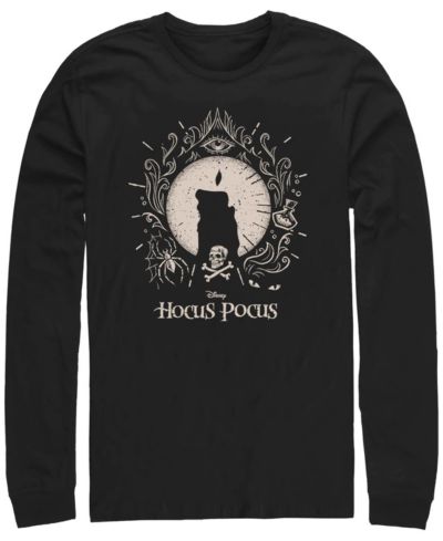 Fifth Sun Men's Hocus Pocus Flame Printed Long Sleeves T-shirt