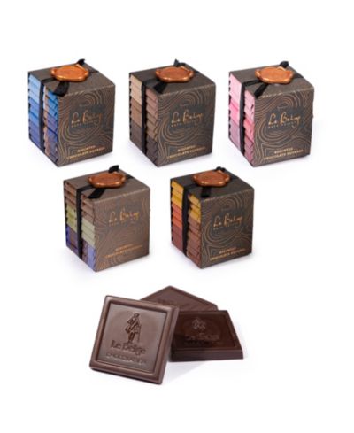 Набор десертных квадратов Le Belge Chocolatier Classic Squares, 45 штук