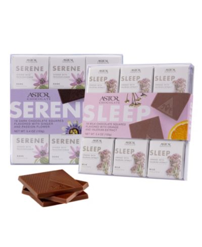 Astor Chocolate набор шоколадных плиток Duo Serene and Sleep, 36 штук