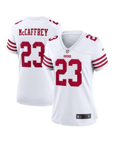 Женская джерси Nike Christian McCaffrey White San Francisco 49ers Game Player