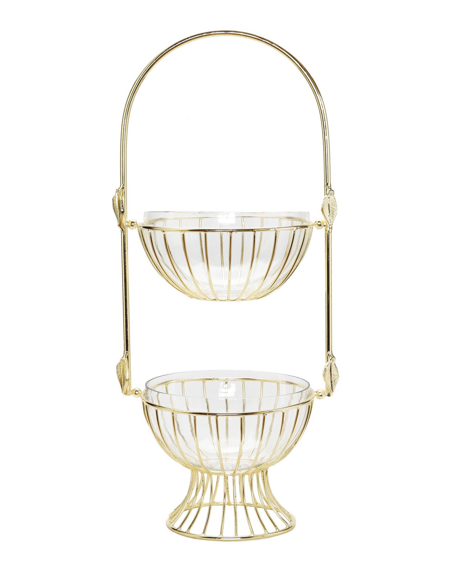 Декоративный центр Classic Touch Leaf 2-Tiered