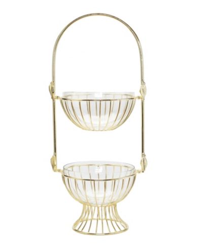 Декоративный центр Classic Touch Leaf 2-Tiered