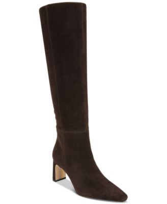 Chocolate Brown Suede
