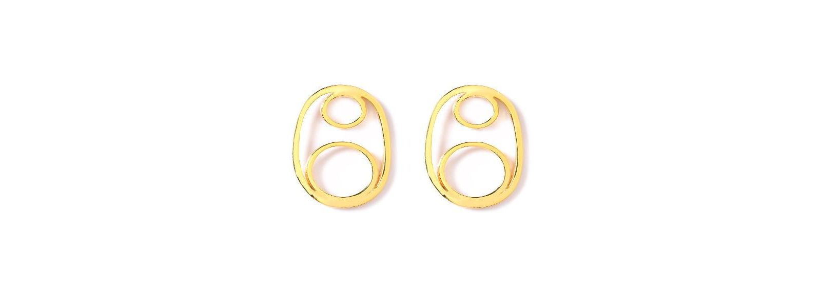 Nectar Nectar New York Serenity Oval Stud Earrings