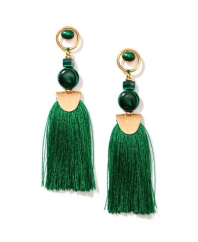 Серьги Nectar Nectar New York Gemstone Tassel