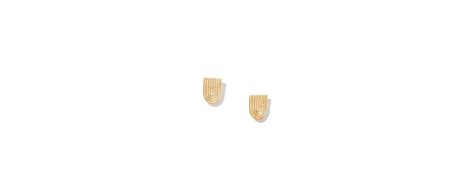Nectar Nectar New York Solid Ellipse Stud Earrings