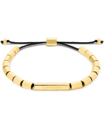 Calvin Klein Men's Beaded Bracelet