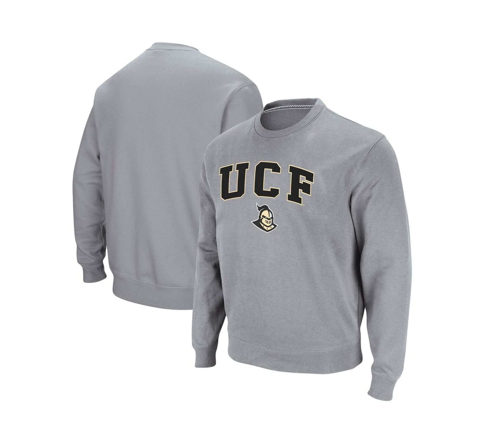 Мужской свитшот Colosseum UCF Knights Arch & Logo Tackle Twill Pullover Sweatshirt