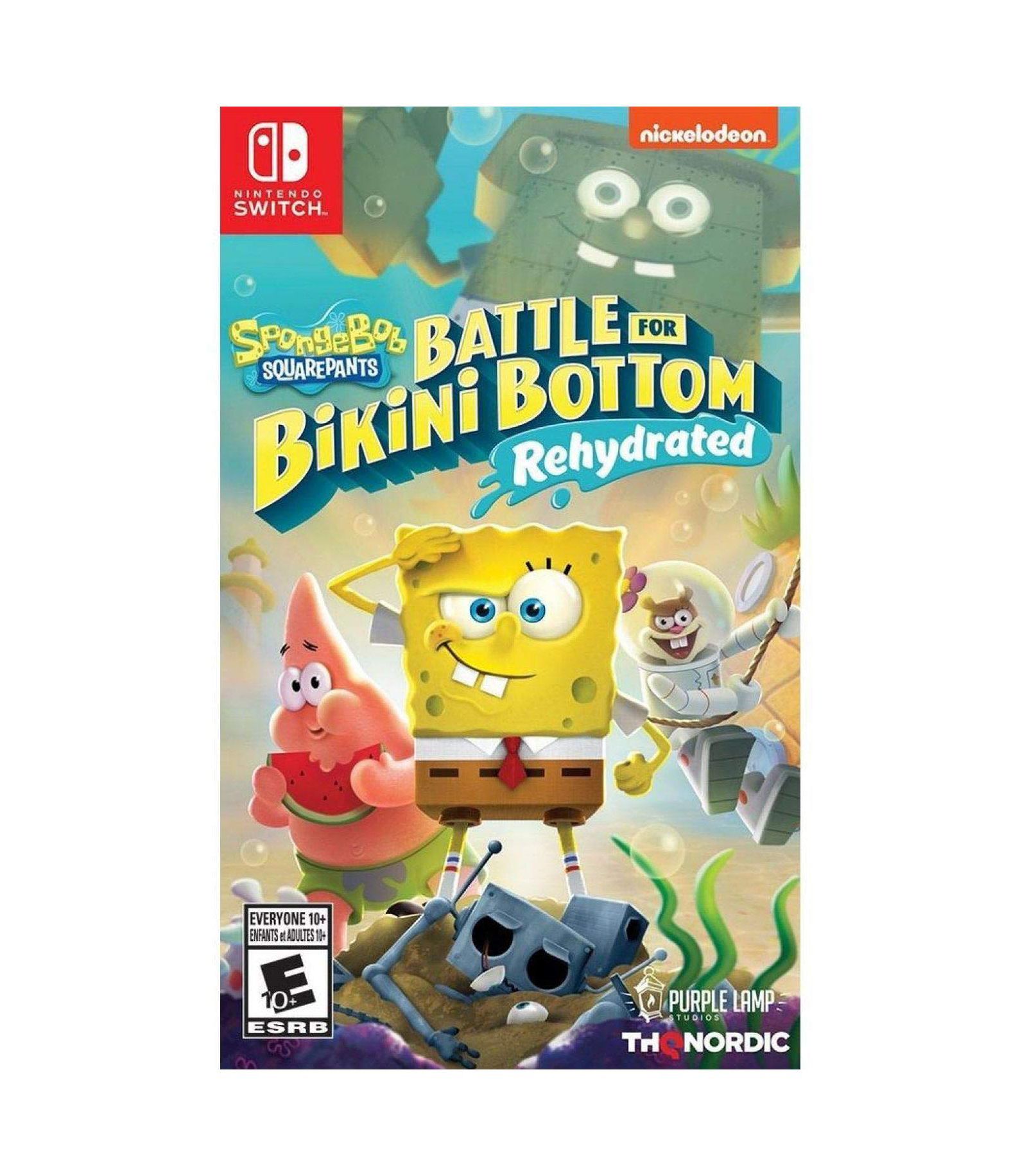 Nintendo Spongebob Squarepants Battle for Bikini Bottom Rehydrated - SWITCH