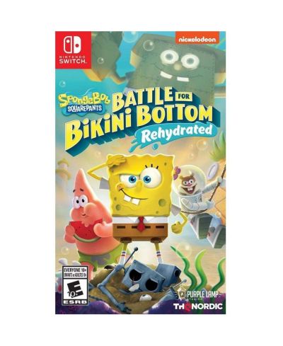 Nintendo Spongebob Squarepants Battle for Bikini Bottom Rehydrated - SWITCH