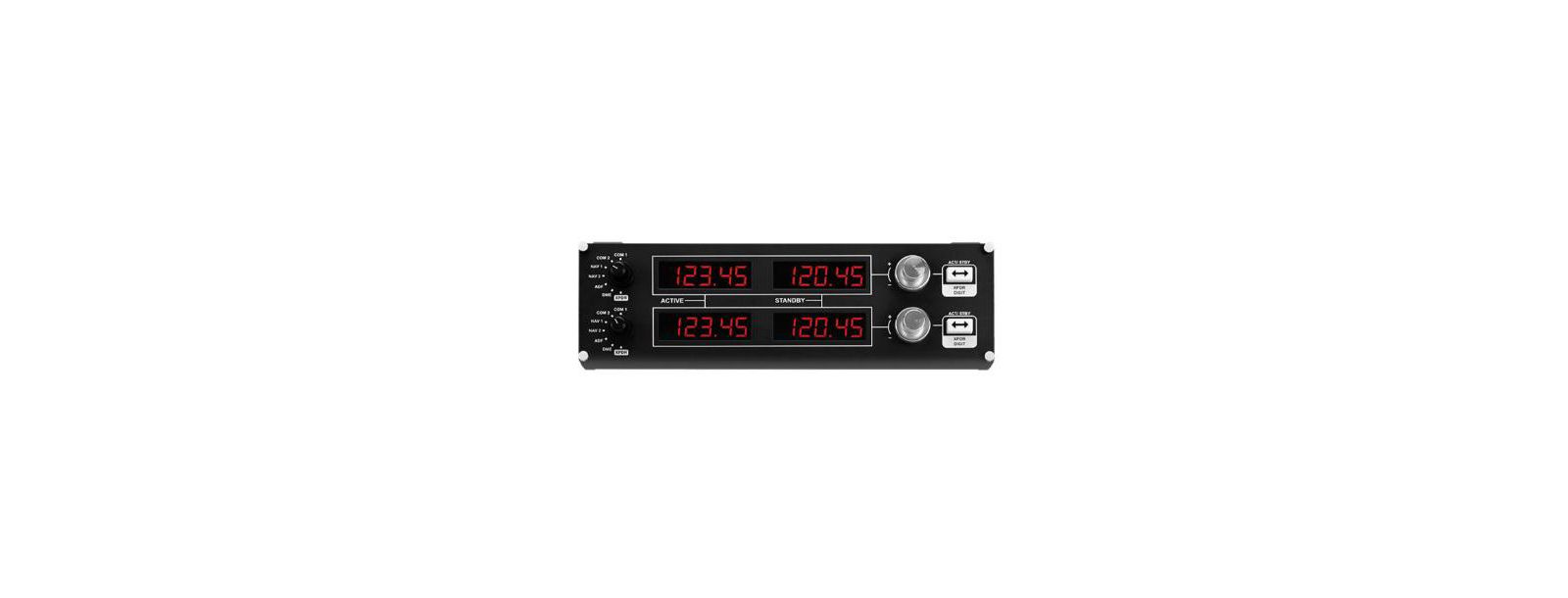 Logitech Pro Flight 945-000029 Wired Flight Radio Panel for PC
