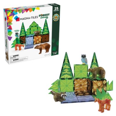 Magna-Tiles® Forest Animals магнитный конструктивный набор из 25 предметов, возраст 3+
