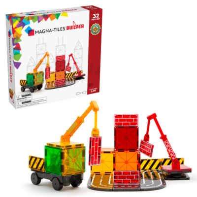 Магнитный конструктор MAGNA-TILES Builder, 32 предмета, возраст 3+