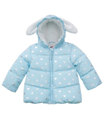 Детская куртка Rokka&Rolla Baby Girls Soft Fleece Lined Puffer Winter Coat