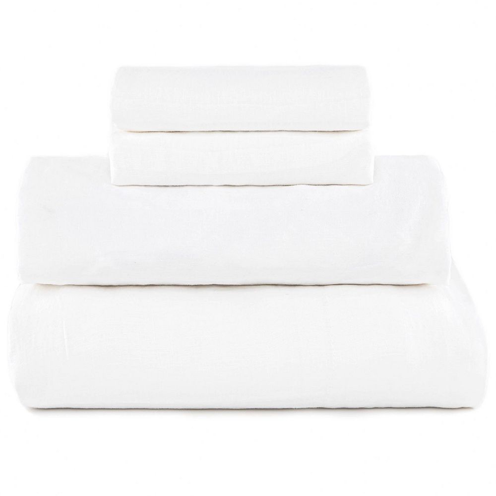 BOKSER HOME 100% French Linen Sheet Set