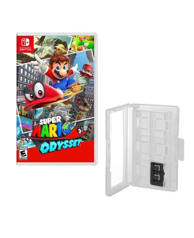 Игра Mario Odyssey и кейс для картриджей для Nintendo Switch