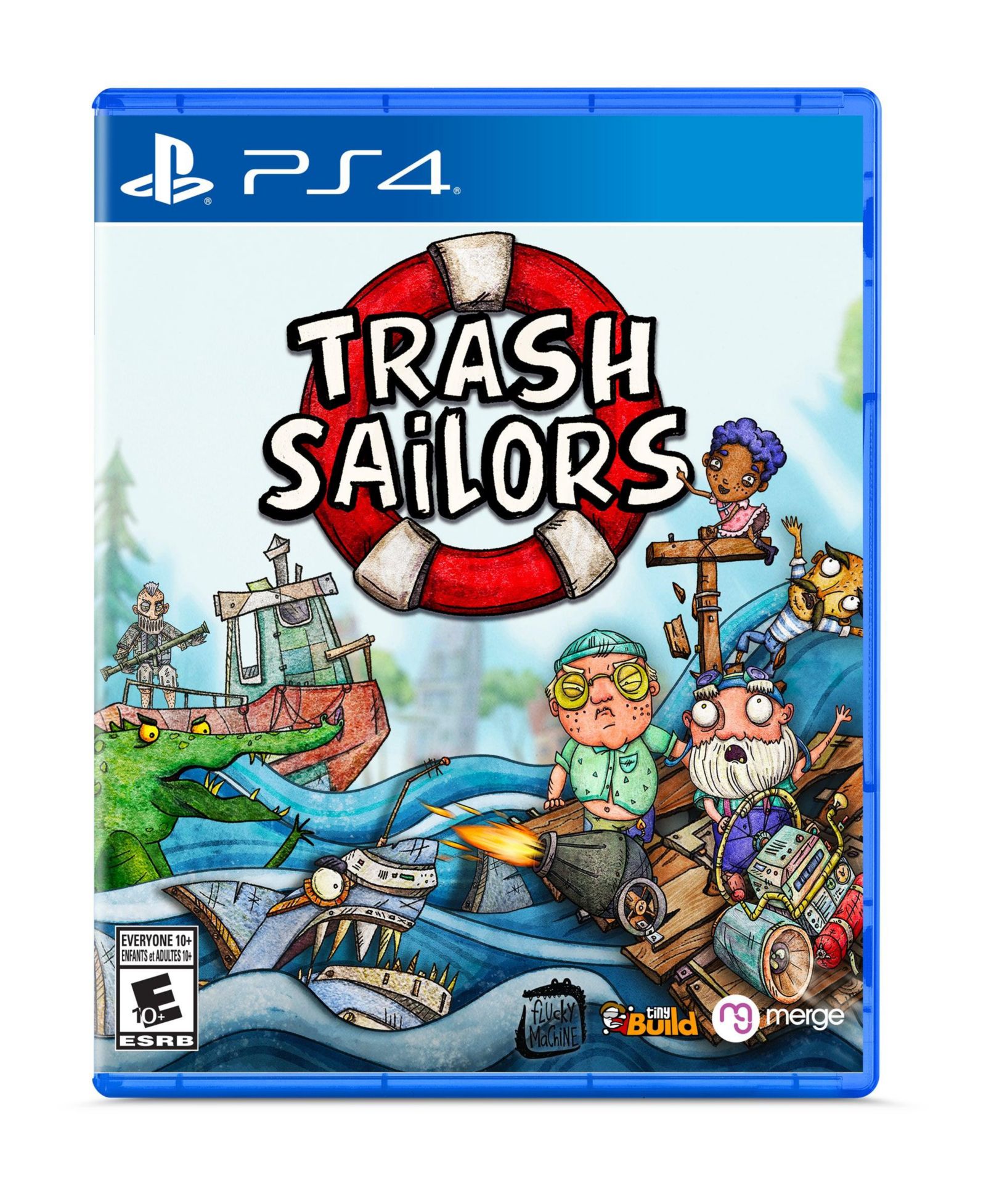 Trash Sailors 4 Player Экшн Приключение PS4
