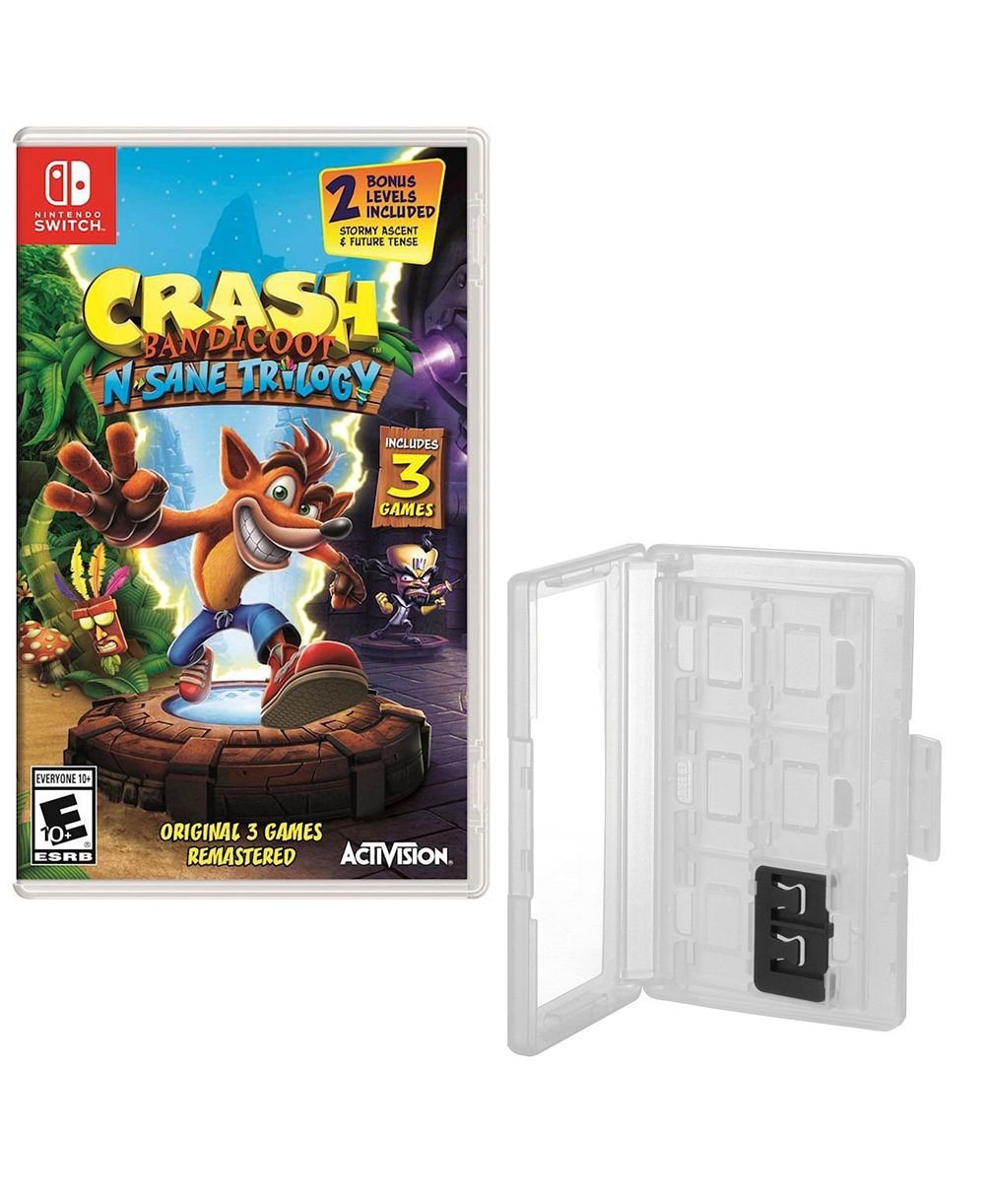 Crash Bandicoot с кейсом для игры для Nintendo Switch