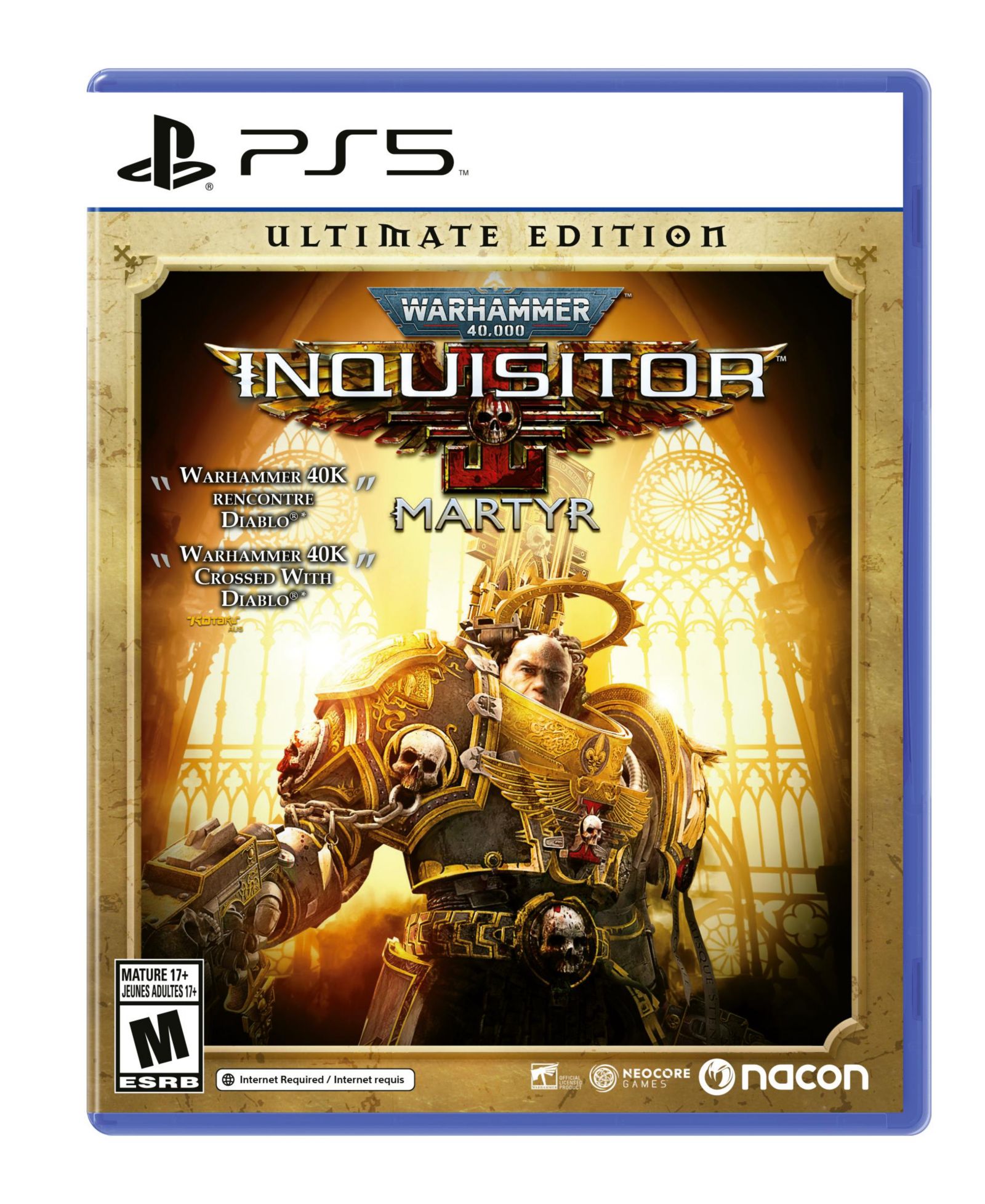 Warhammer 40,000 Inquisitor - Martyr Ultimate Edition для PlayStation 5