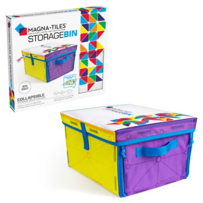 MAGNA-TILES® Набор для хранения и интерактивный коврик для игр, для возраста 3+