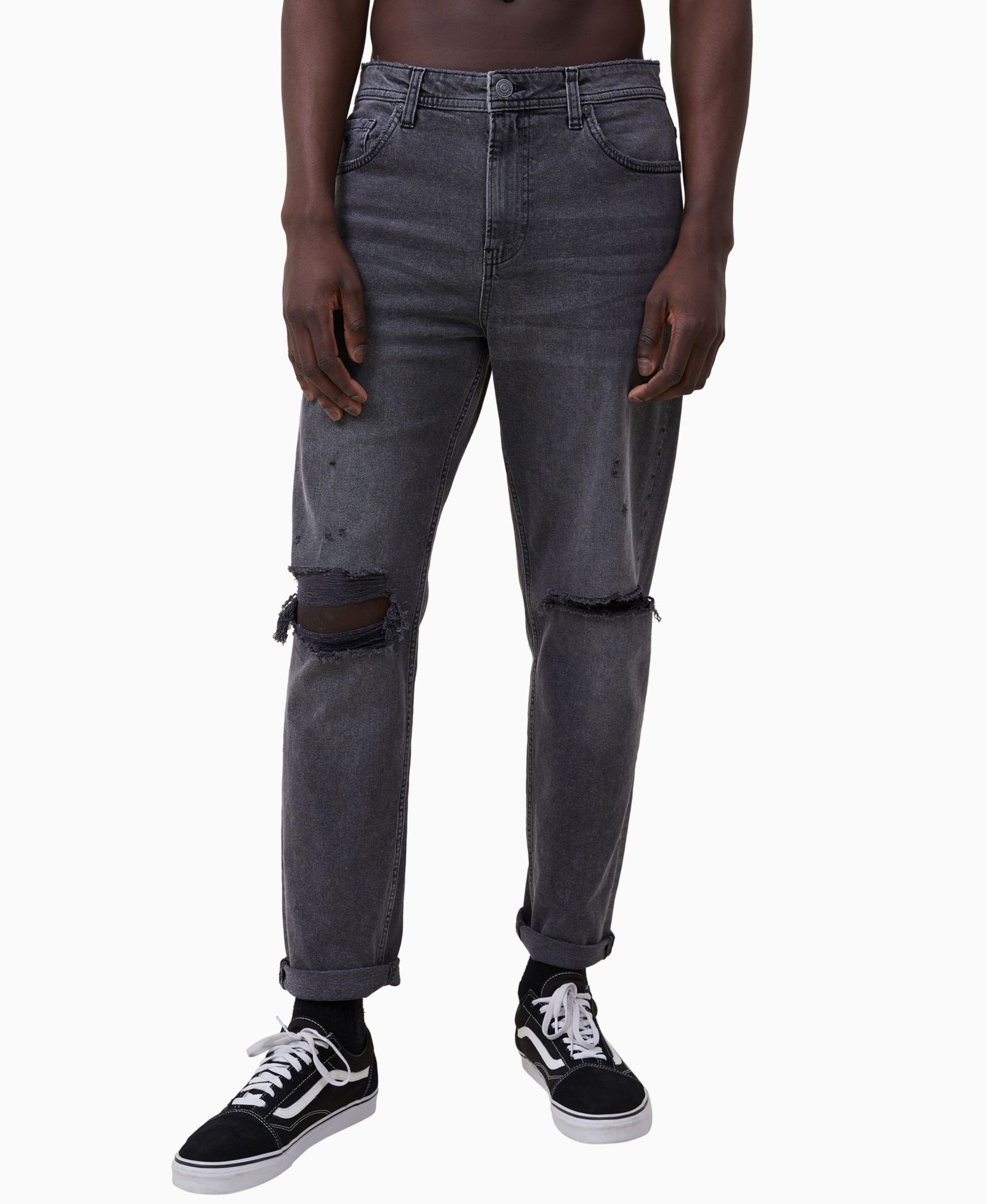 COTTON ON Men's Relaxed Tapered Jeans