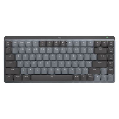 Logitech MX Mechanical Mini беспроводная механическая клавиатура с подсветкой, тактильные бесшумные переключатели, Graphite