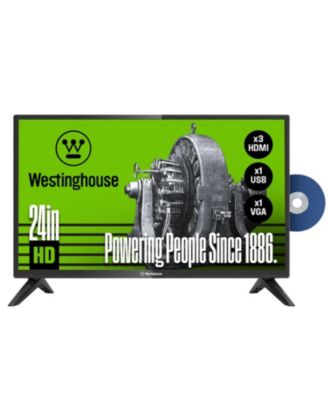 LED TV Westinghouse 24" HD со встроенным DVD-плеером, HDMI и USB
