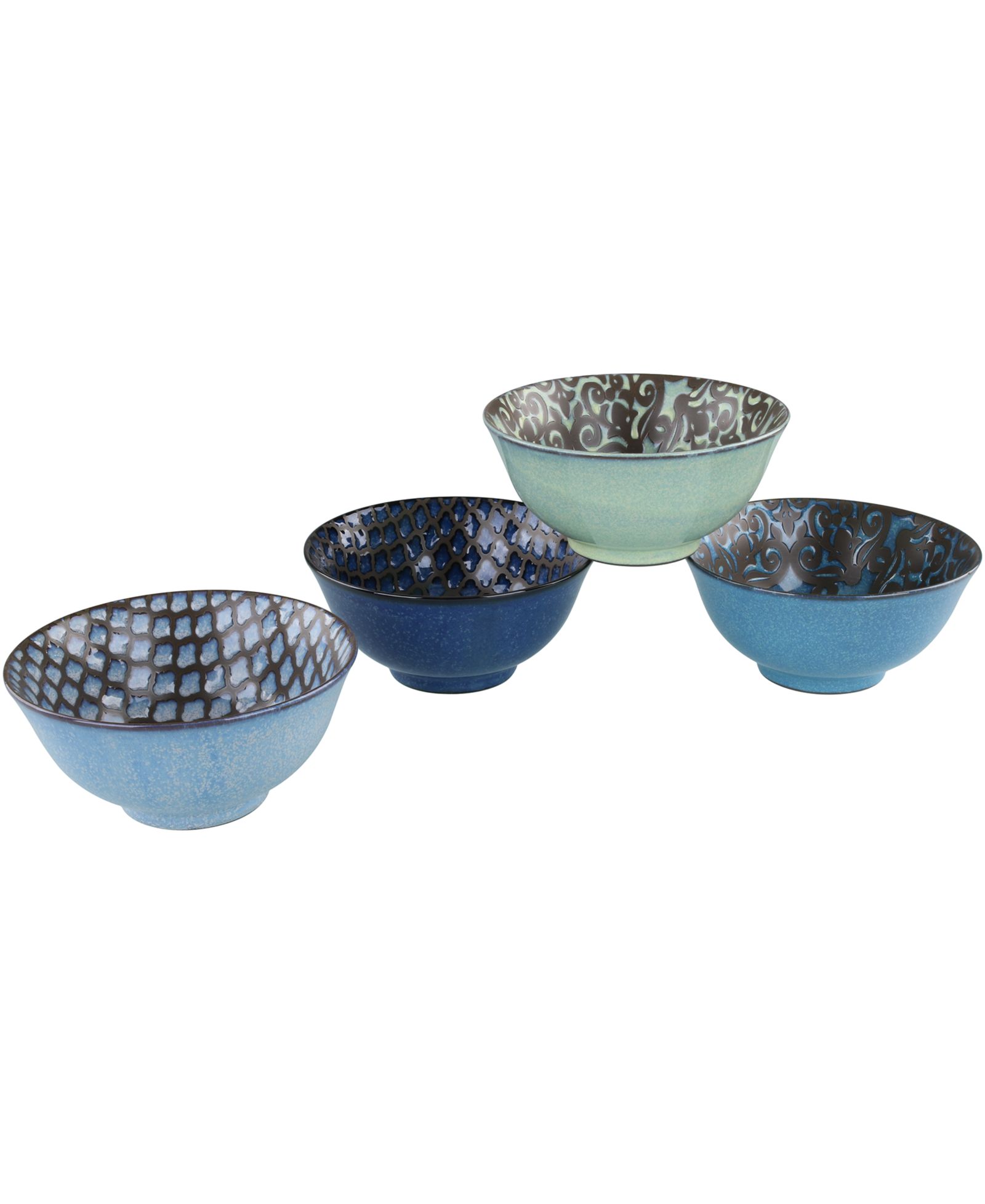 BIA Cordon Bleu Four Dinner Bowls, 9.5"