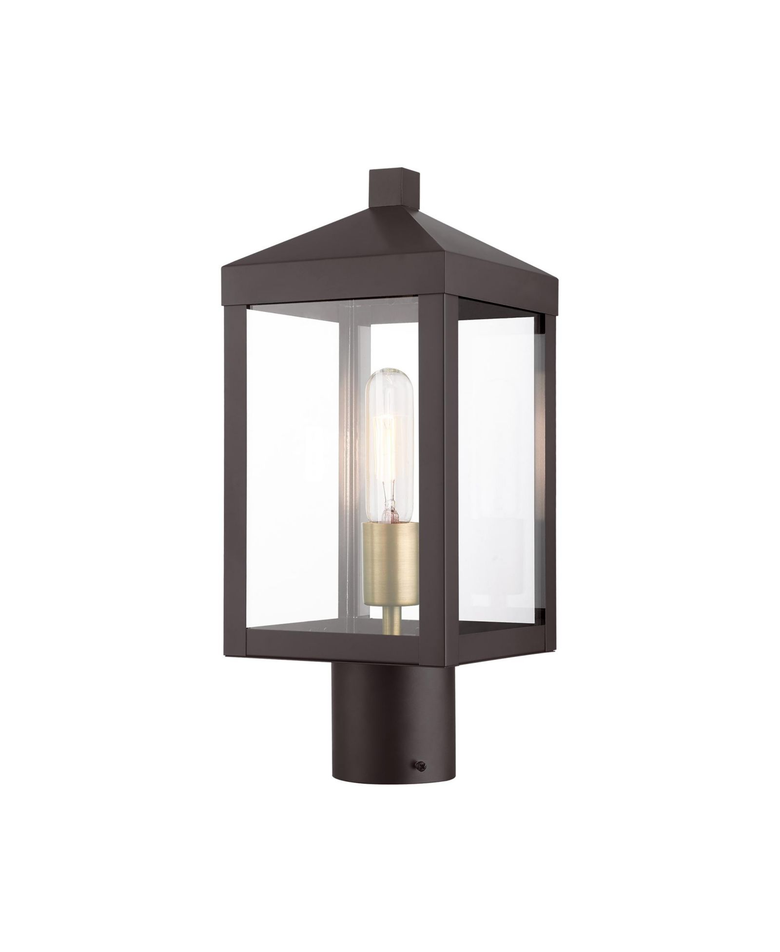 Livex Nyack 1 Light Outdoor Post Top Lantern