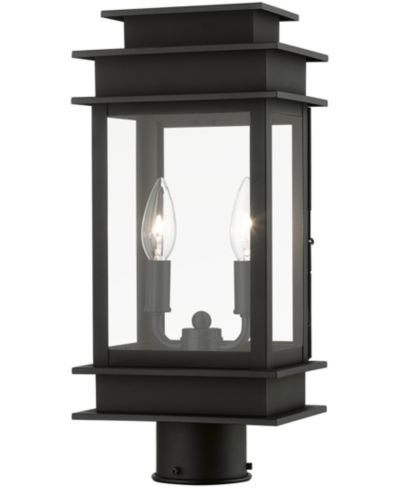 Livex Princeton 2 Light Outdoor Medium Post Top Lantern уличный фонарь на столб