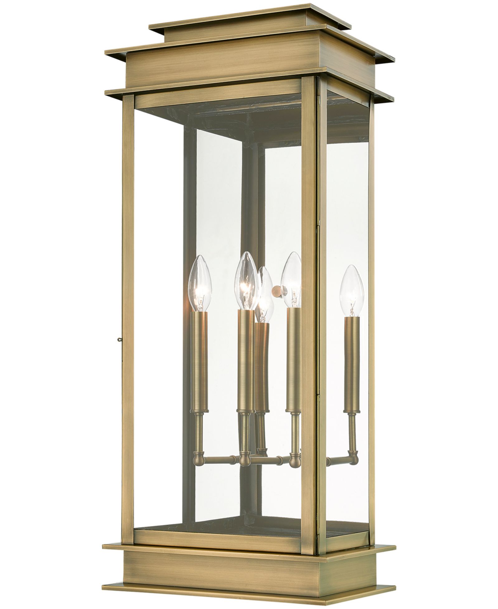 Livex Princeton 3 Light Outdoor Extra Large Wall Lantern