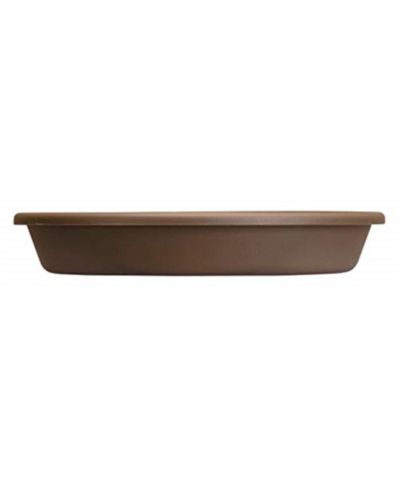 The HC Companies Akro Mils Classic Saucer for 6in pot - Espresso