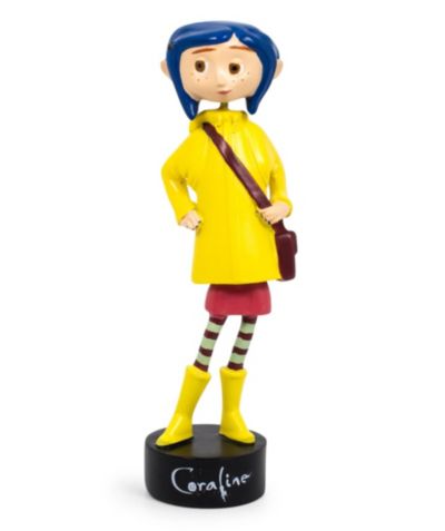 Фигурка Coraline in Rain Coat PVC Bobble, 5 Inches Tall