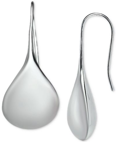 Giani Bernini серьги-подвески Polished Teardrop