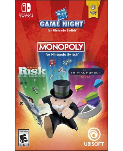 Ubisoft Hasbro Game Night 3-in-1 Multiplayer Nintendo Switch Standard Edition