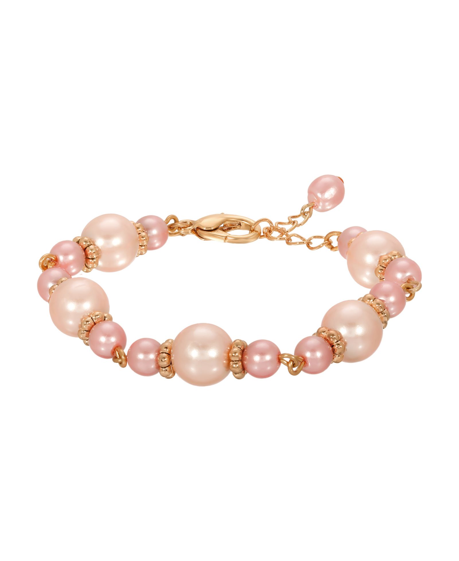 Браслет 2028 Pink Imitation Pearl