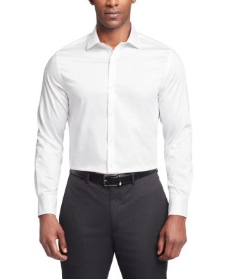 Мужская рубашка Tommy Hilfiger Flex Regular Fit, не мнётся, стрейч твил