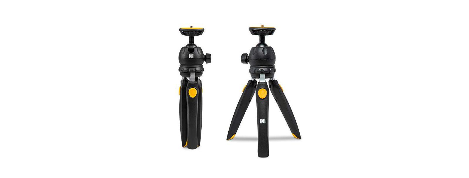 Kodak PhotoGear Mini Adjustable Bluetooth Ball-Head Tripod for Smartphones and Action Cameras