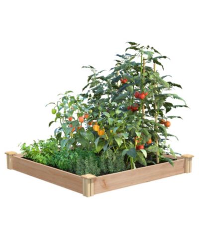 Greenes Fence CO садовый набор для выращивания Raised Kit 4 ft x 4 ft x 5.5 ft