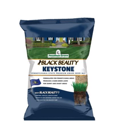 Смесь семян травы Jonathan Green Black Beauty Keystone Pennsylvania 3lb