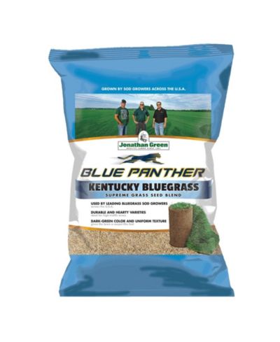 Смесь семян травы Jonathan Green Blue Panther Kentucky Blue Grass