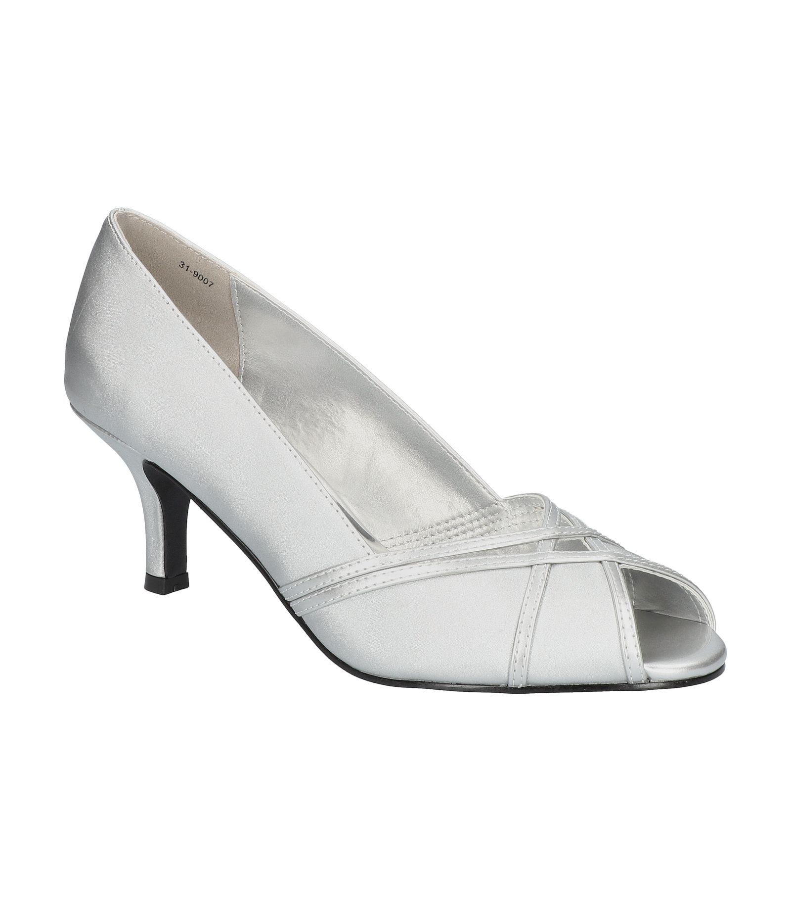 Easy Street Women's Celeste Peep Toe Pumps