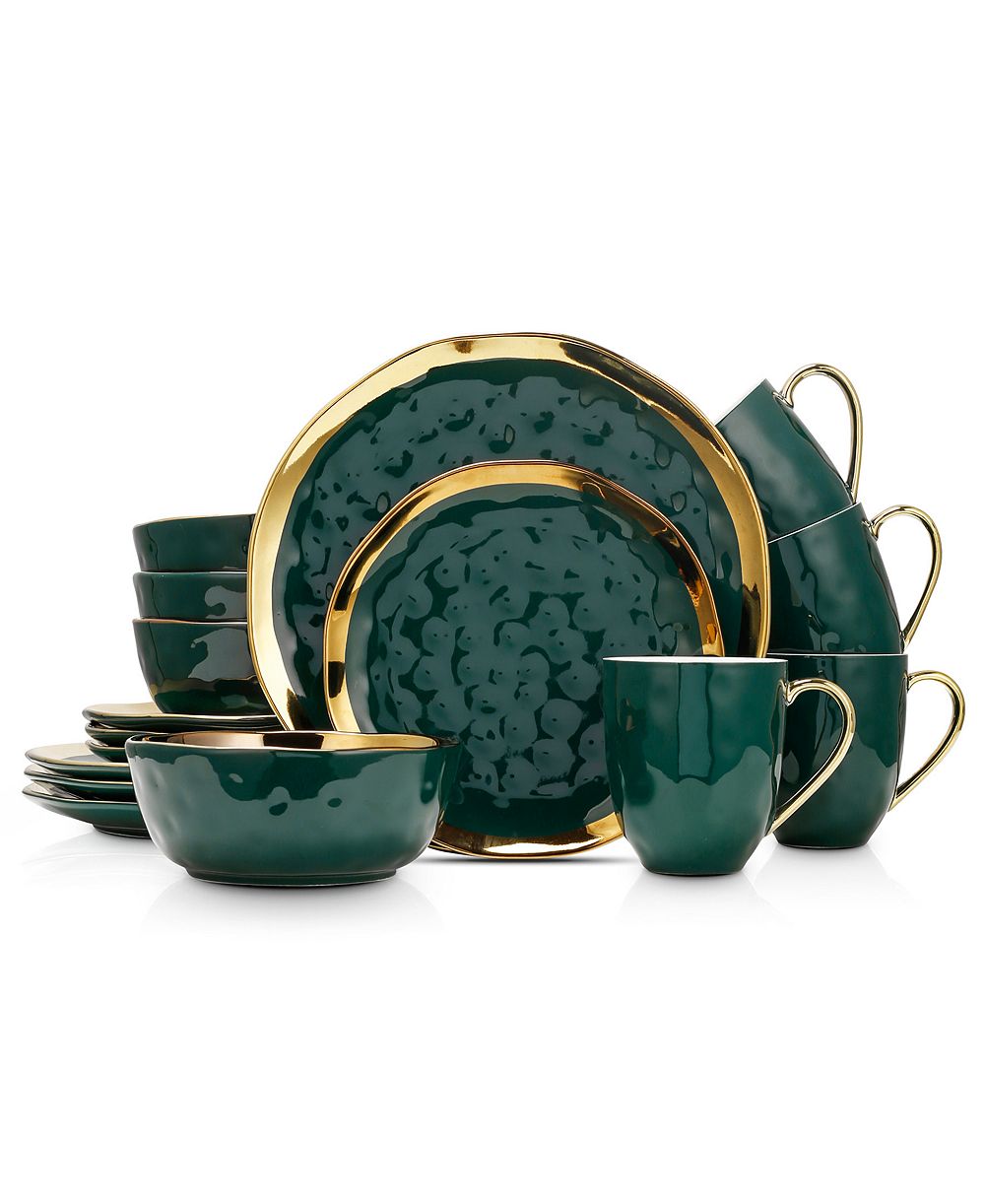 Stone Lain Florian 16 Pc. Dinnerware Set, Service For 4