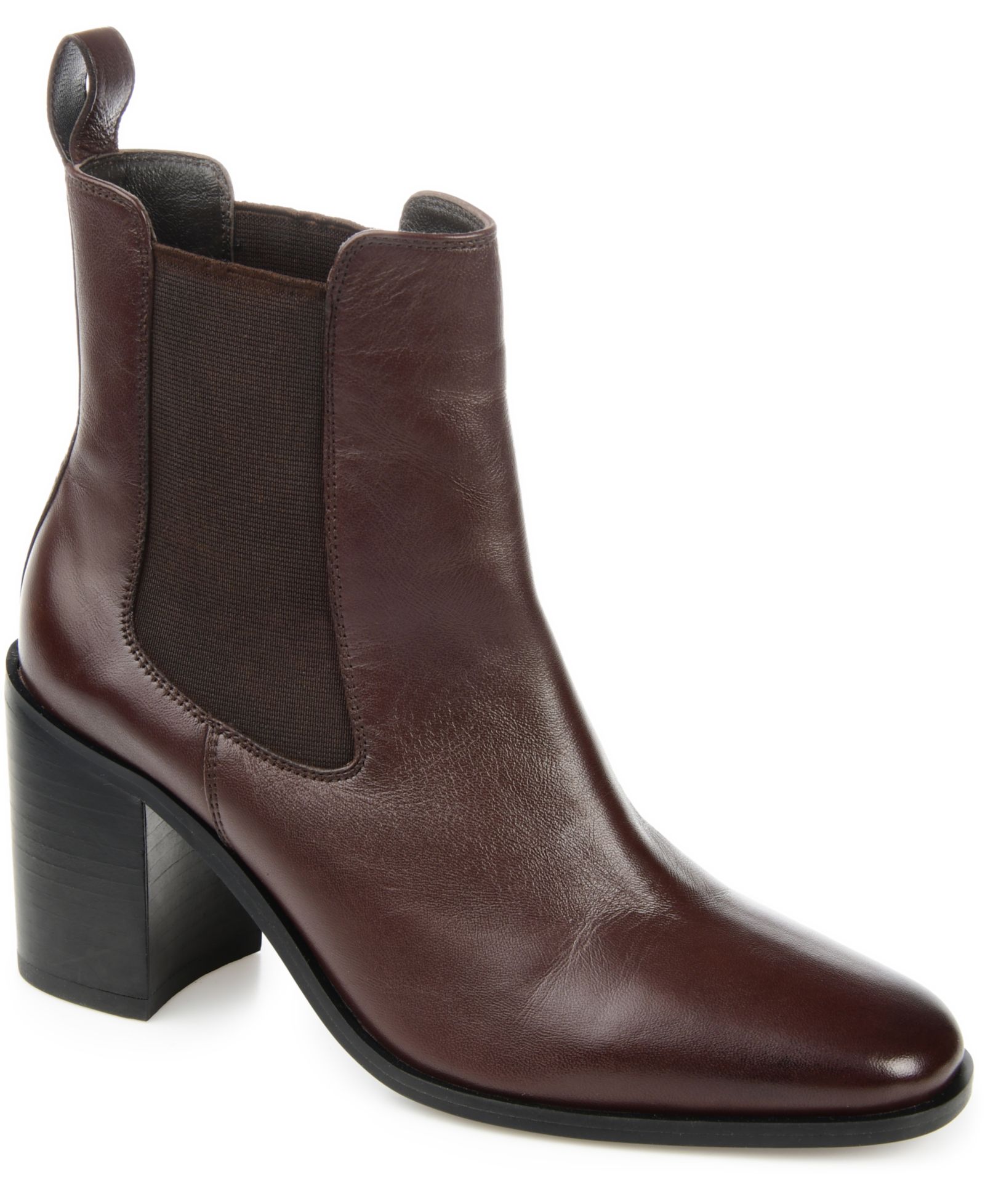Journee Signature Женские ботильоны Chelsea Rowann Block Heel