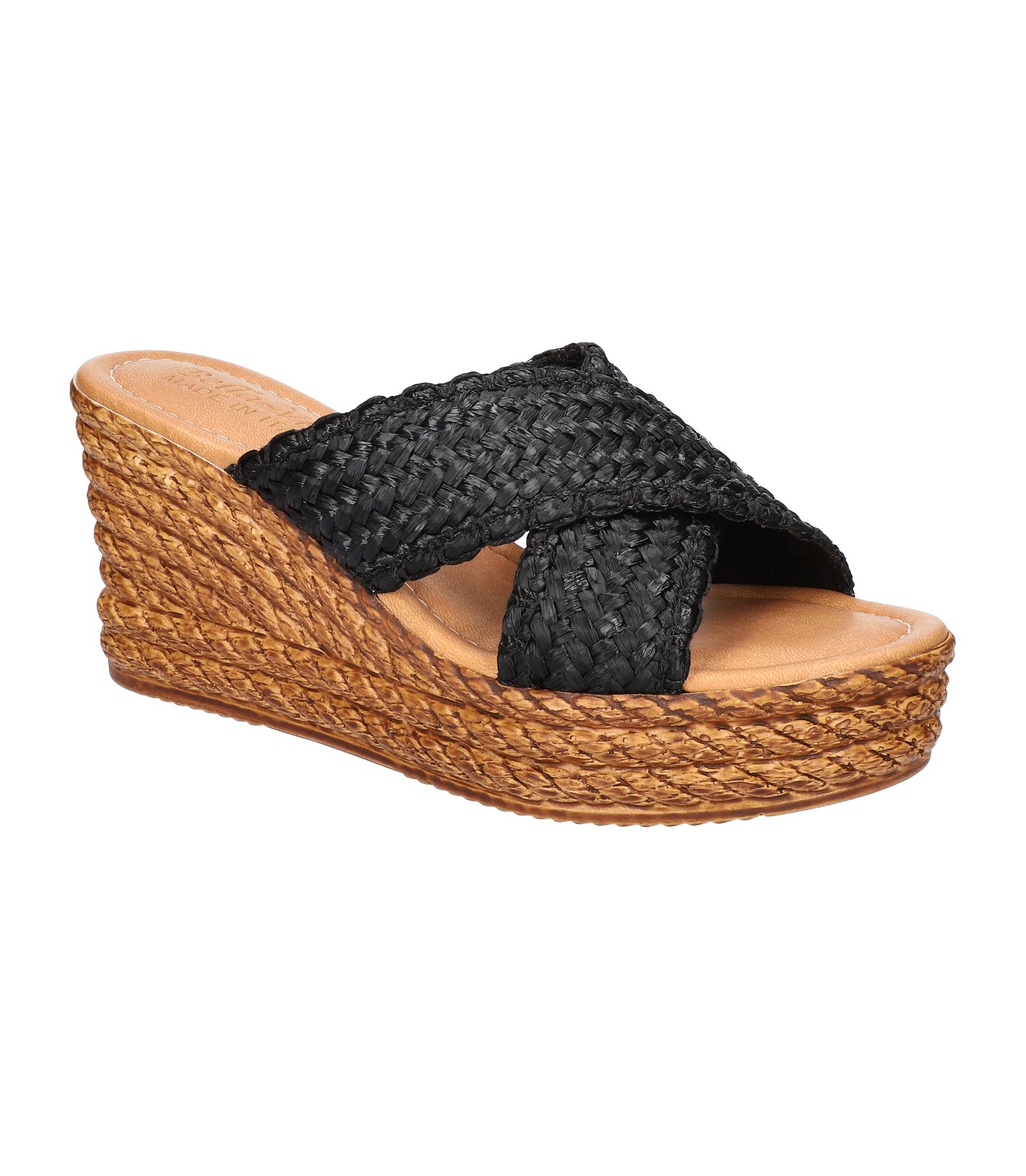 Bella Vita Women's Geo-Italy Wedge Sandals