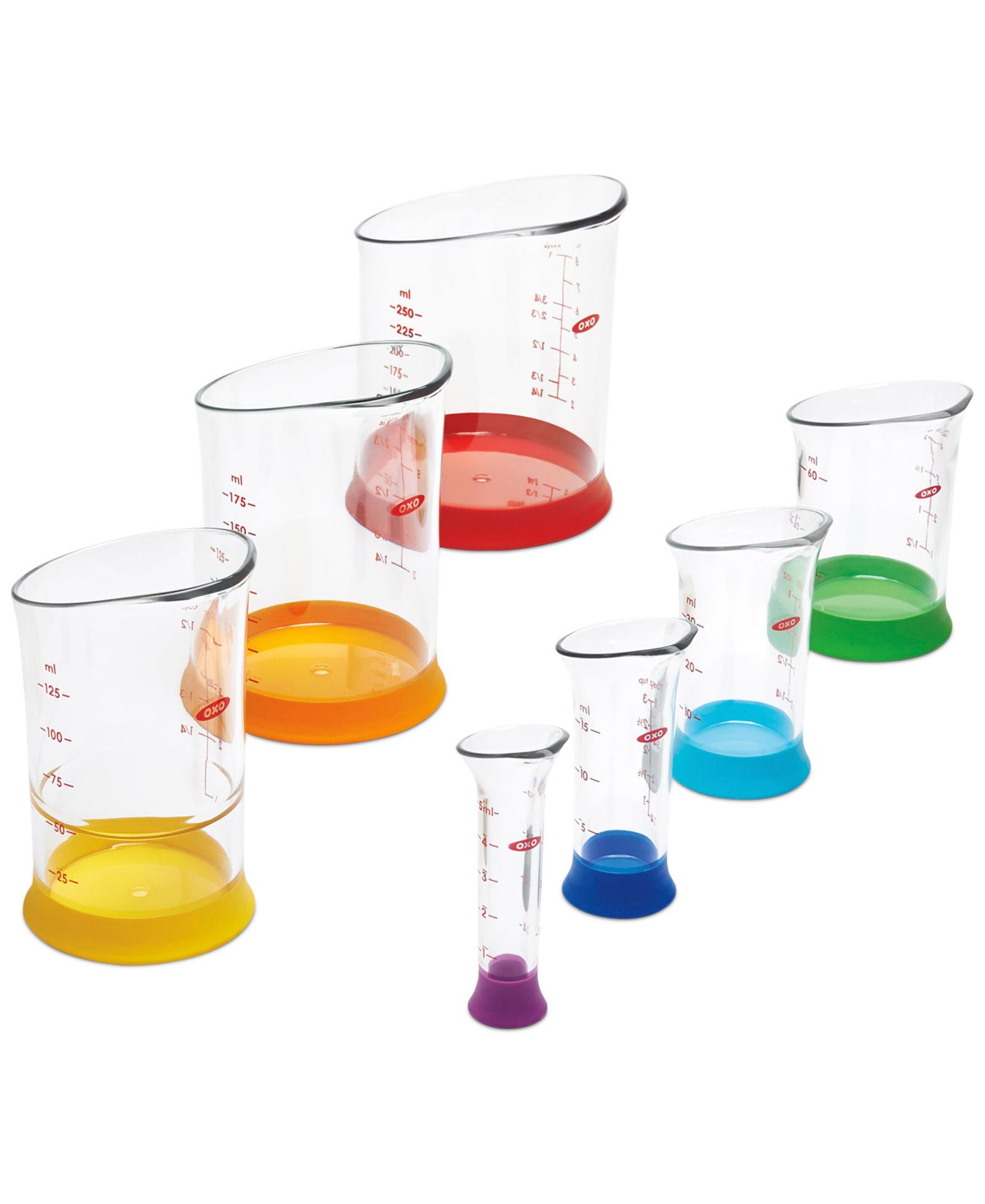 OXO Good Grips 7-Piece Liquid Measuring Beaker Set