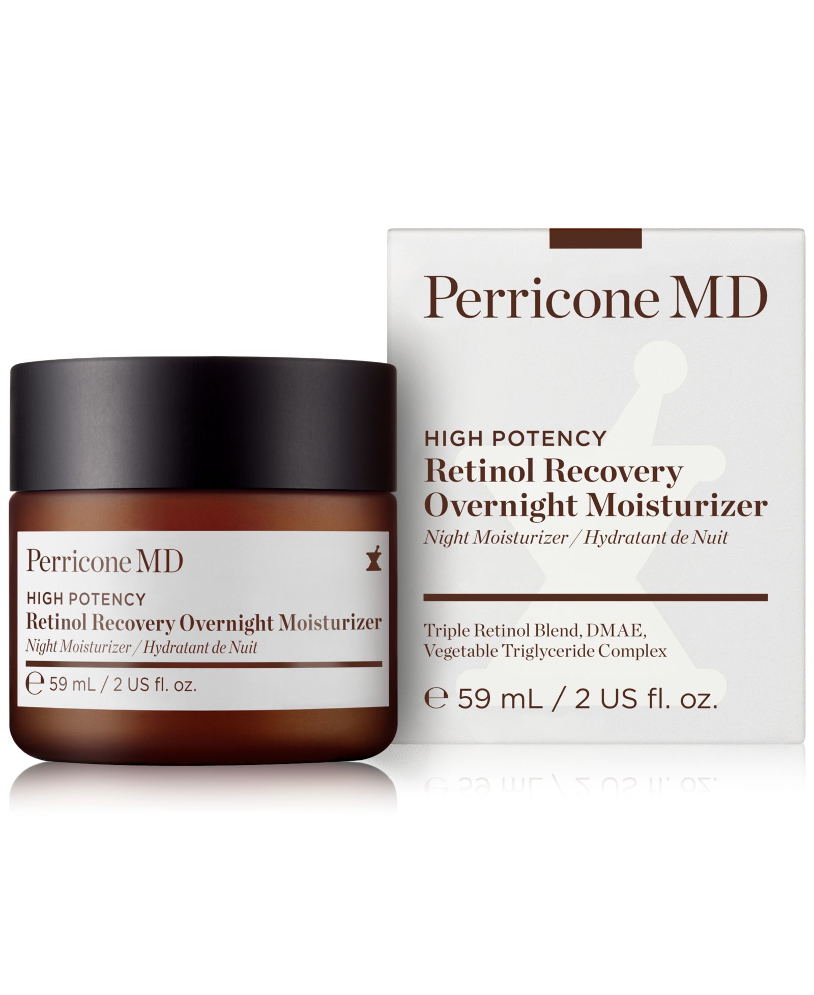 Perricone MD High Potency Retinol Recovery Overnight Moisturizer, 2 oz.