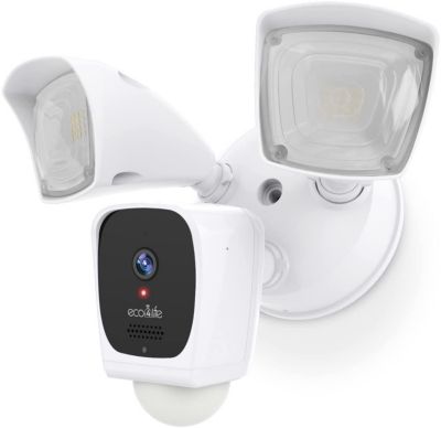 Eco4Life уличная Wi-Fi камера прожектора 2K HD White