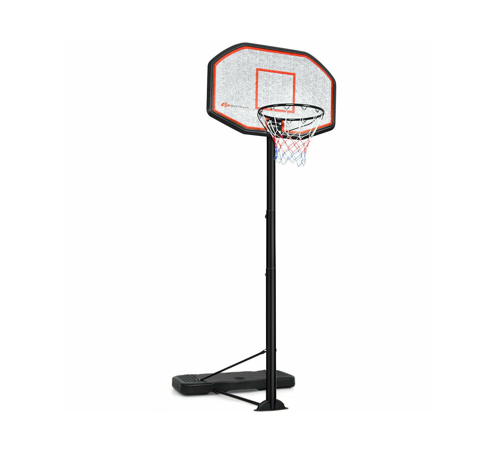 10ft 43'' Backboard In/outdoor Adjustable Height Basketball